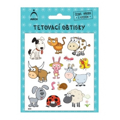 Tetovačky Zvířátka