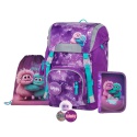 Školní batoh OXY SKY Monster, set 4 ks