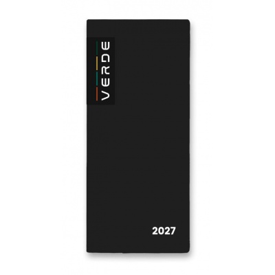 Diář PVC měsíční 2027 Black