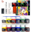 Barvy na textil sada 12x25ml