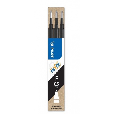 PILOT FriXion náplň 0.5 F černá, 3ks