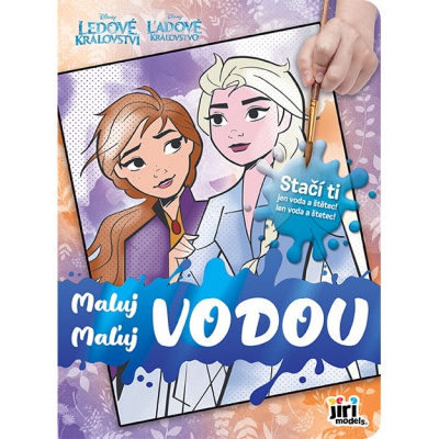 Omalovánky Maluj vodou Ledové království
