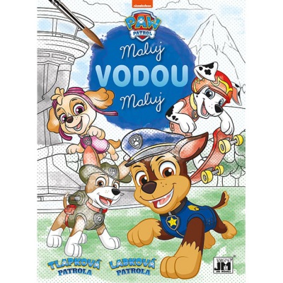 Omalovánky Maluj vodou Tlapková patrola