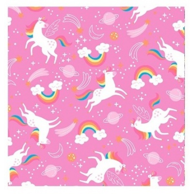 Ubrus na lavici PVC 50x65cm Jednorožec