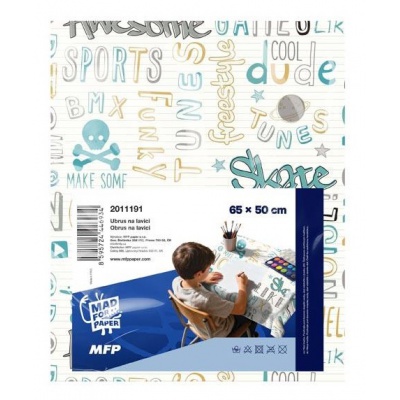 Ubrus na lavici PVC 50x65 School