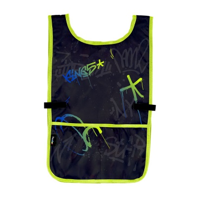 Zástěra do výtvarky pončo Grafiti boys