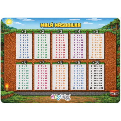 Tabulka A4 Násobilka Playworld