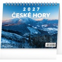 Stolní kalendář 2027 mini České hory