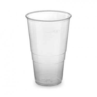 Kelímek 0,5l průhledný, 50 ks