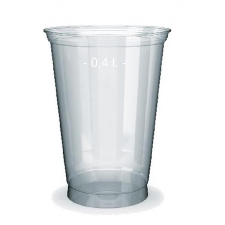 Kelímek PET 0,4l pr. 95mm, 50 ks