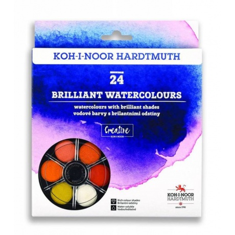 Vodové barvy Anilinky 24 barev Kohinoor