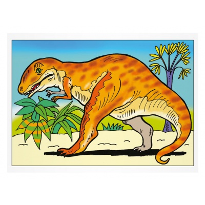 Omalovánky A5 Dinosauři