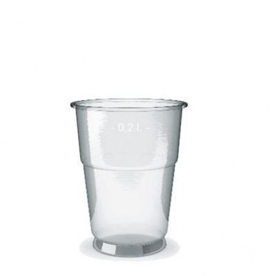 Kelímek PET 0,2l pr. 78mm, 50 ks