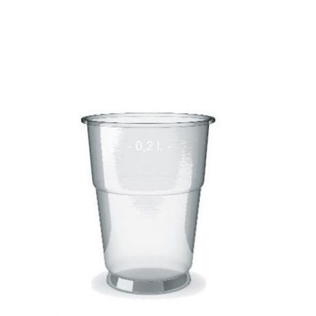 Kelímek PET 0,2l pr. 78mm, 50 ks
