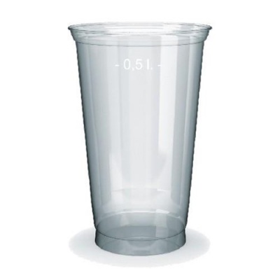 Kelímek PET 0,5l pr. 95mm, 50 ks