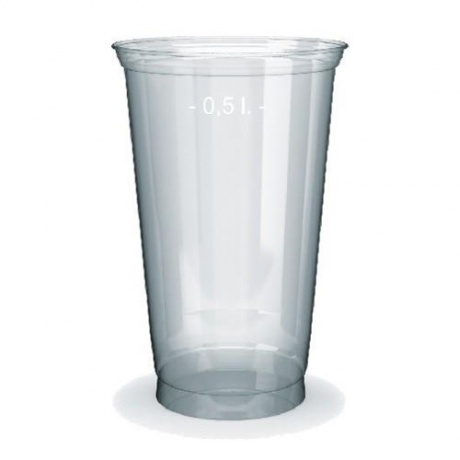 Kelímek PET 0,5l pr. 95mm, 50 ks