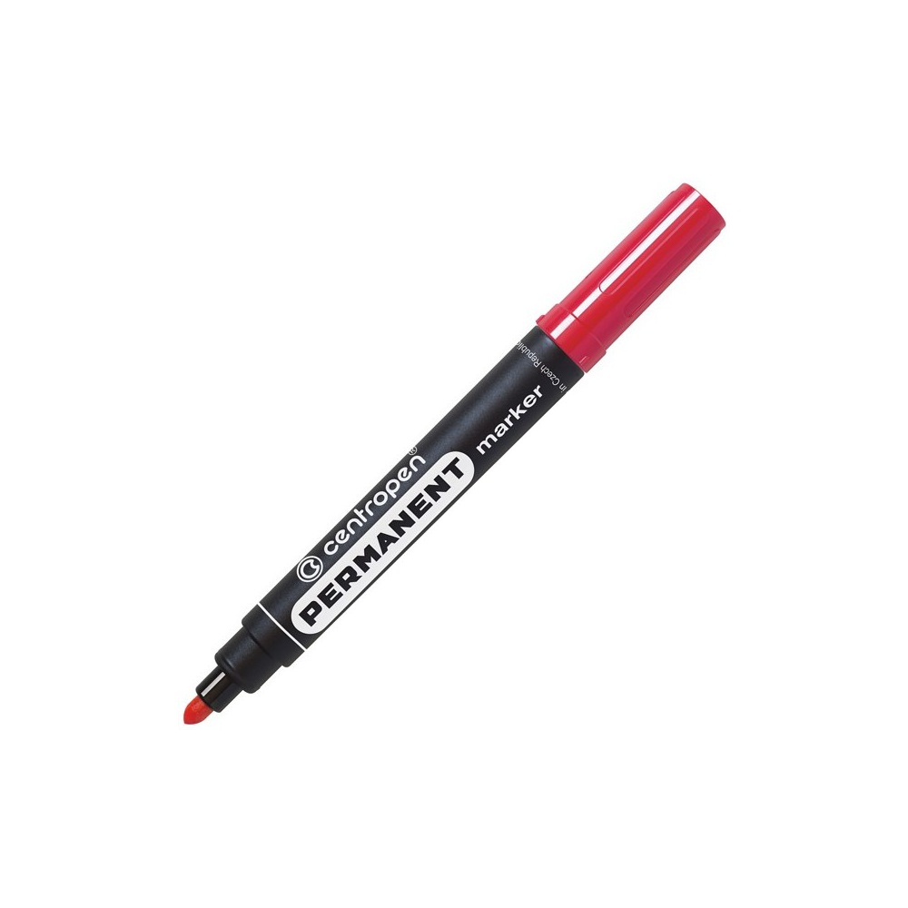 Popisovač Centropen 8566 červený Popisovač Centropen 8566 červený