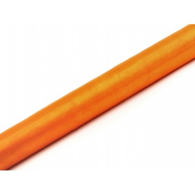 Organza 36cmx9m oranžová